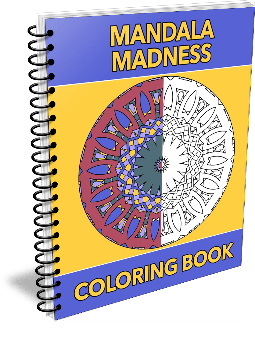 Mandala Madness Coloring Book